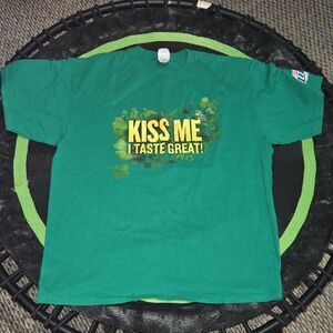 Anvil Green and Yellow Short Sleeve Tees